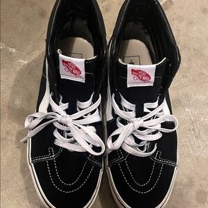 Vans Classic Black and White High-Tops